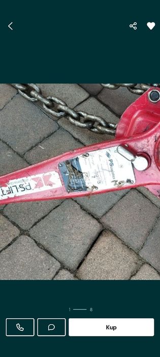 Wyciągarka wciągarka 3t jak nowa rug-cug