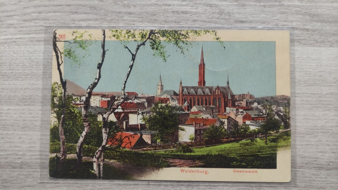 Pocztówka widokówka Waldenburg Wałbrzych 1910 rok