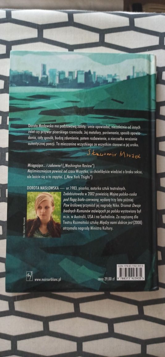 Dorota Masłowska Kochanie, zabiłam nasze koty książka