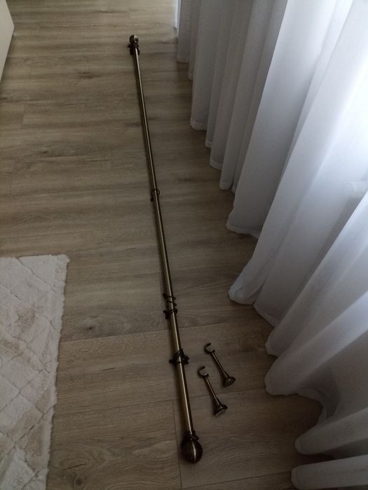 Karnisz kolor mosiężny 250 cm