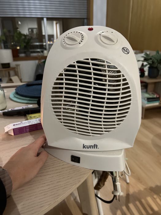 Termoventilador / aquecedor da KUNF
