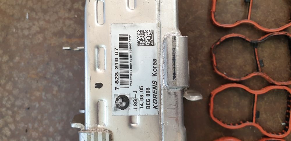 EGR BMW,охладитель ОГ,моторы N47,N57 F серии Е серии Х5M50D,X6M50D