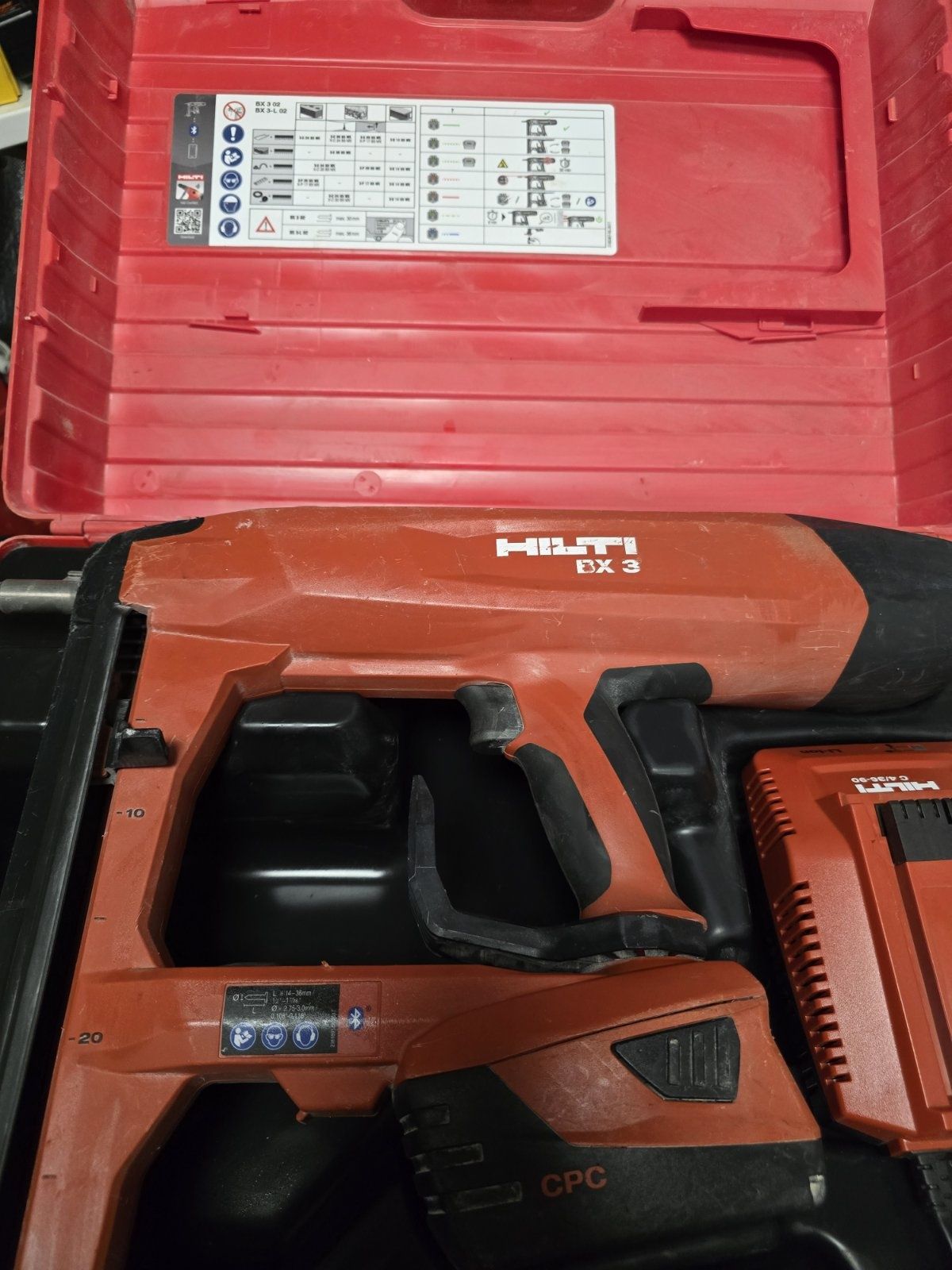 Аккумуляторный монтажный пистолет HILTI BX 3-L 02,  в кейсе