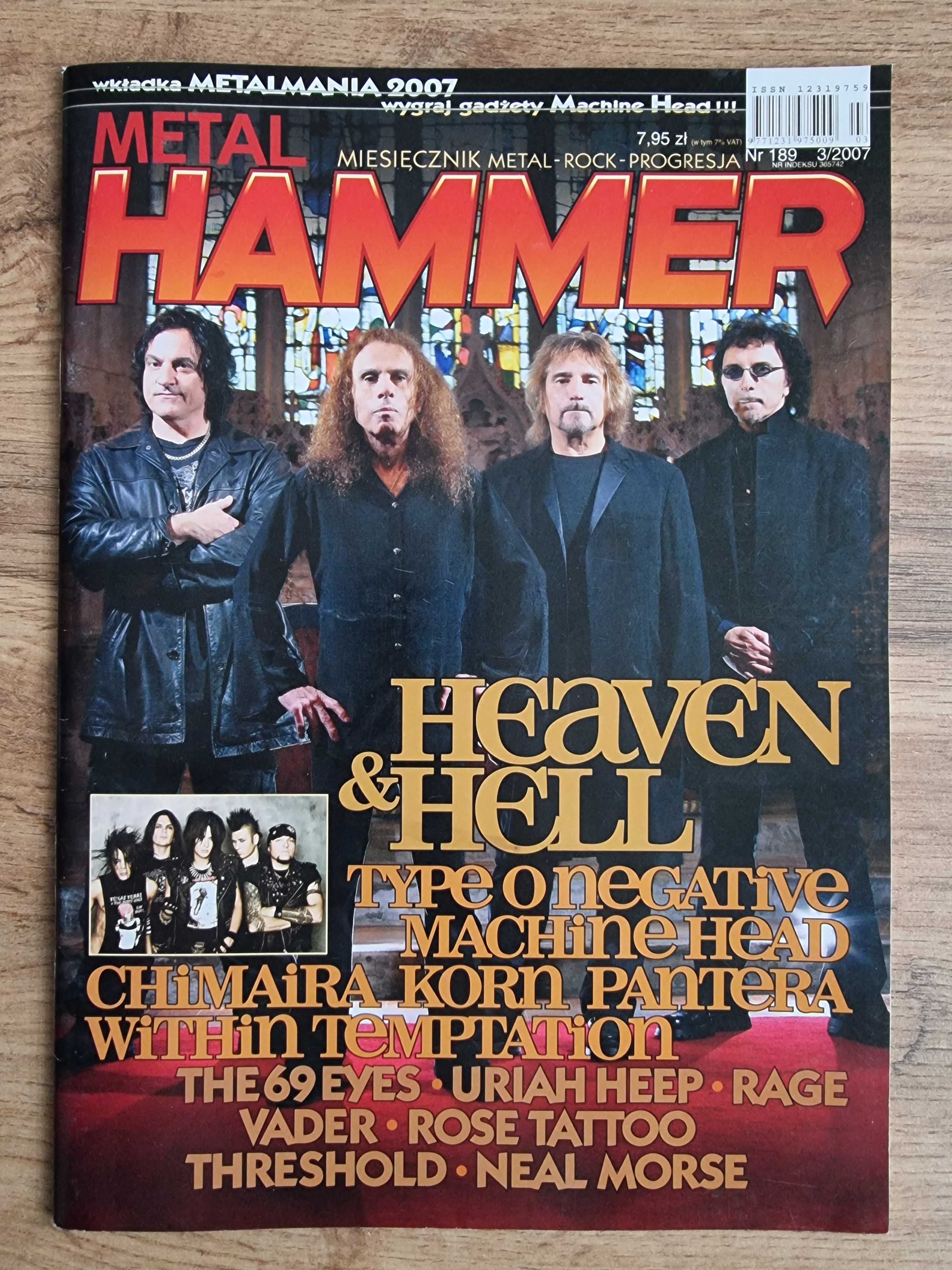 Metal Hammer 2007 - Heaven & Hell, Wkładka: Metalmania 2007