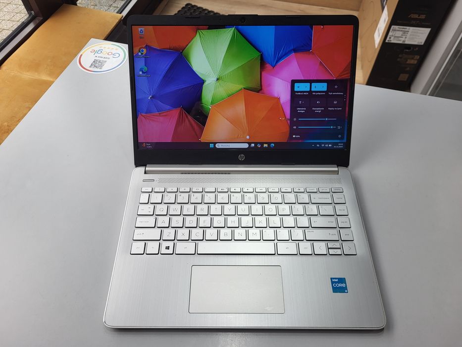 Laptop HP 14 dotykowy i3-1115G4 12GB SSD 256GB Windows 11