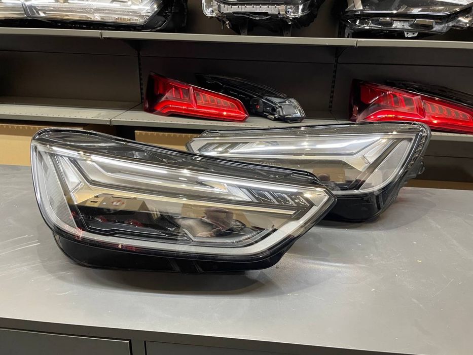 Оригінал не паковані фари audi q5 80a face lift рестайлінг full led