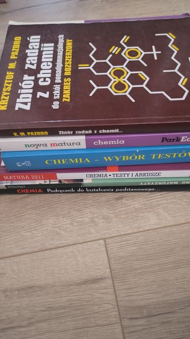 Zestaw książek do matury chemia