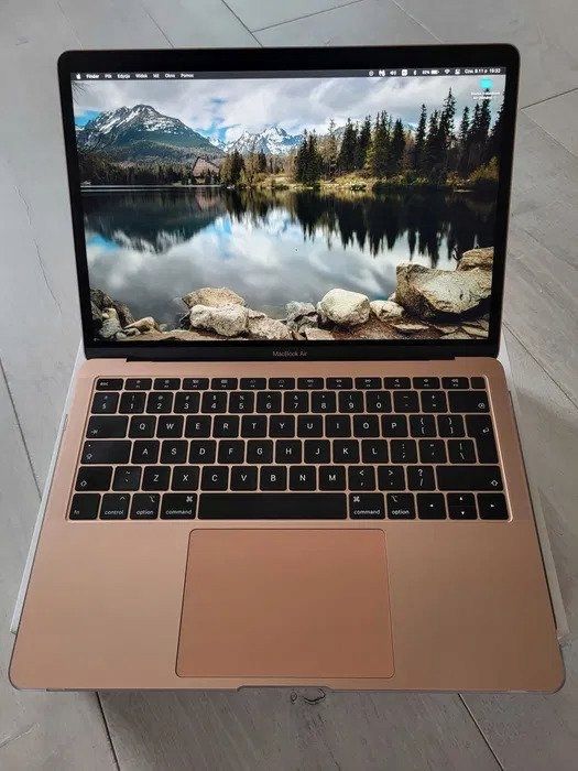 !! PIĘKNY !! CIENKI !! Laptop Apple Macbook Air 13 Rose Gold Różowy !!