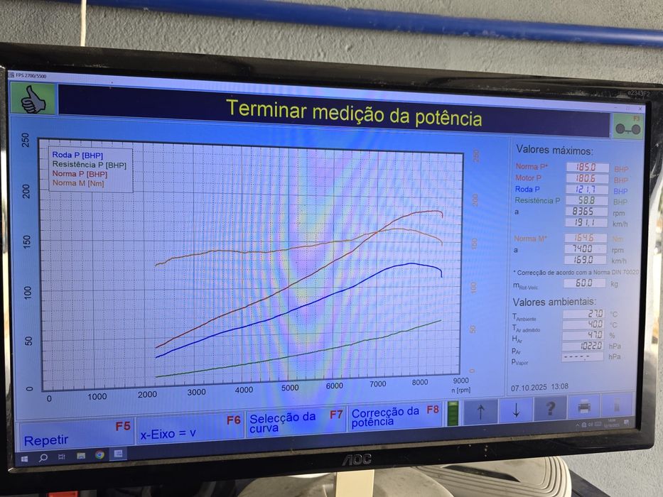 Vendo banco de potência maha fps 2700/5500