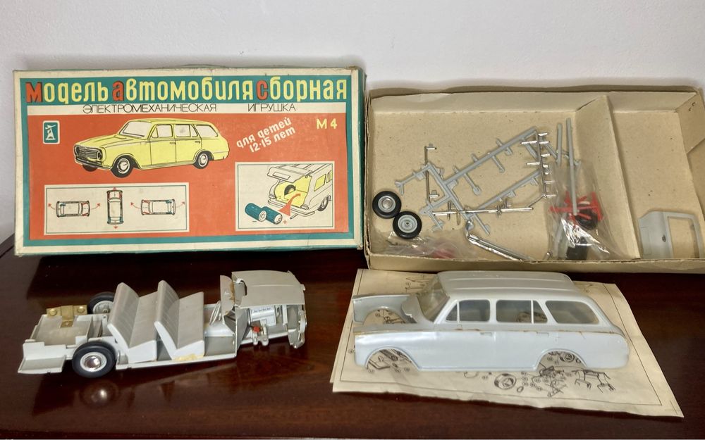 Model samochodu do sklejania 86r ZSRR PRL