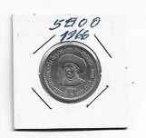 5$00 1966 Prata Henriquina.