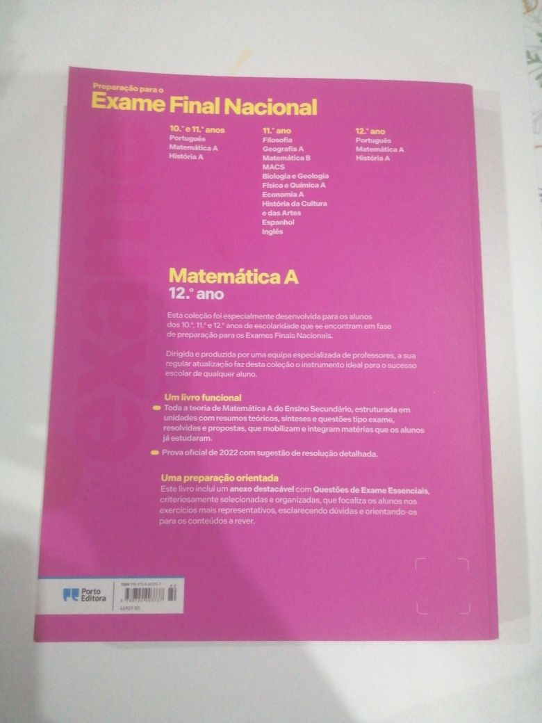 Preparação para o Exame Matemática A