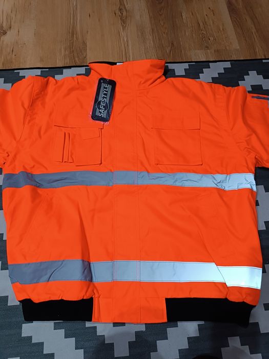 Kurtka zimowa odblaskowa