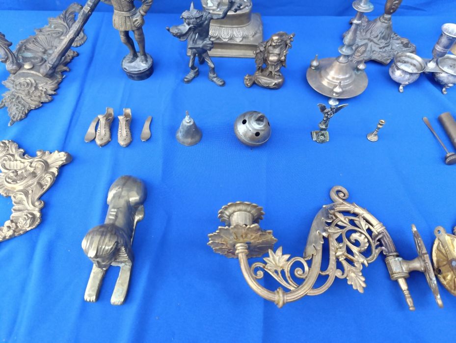 Латунные бронзовые изделия статуэтка лампа люстра бра подсвечник СССР