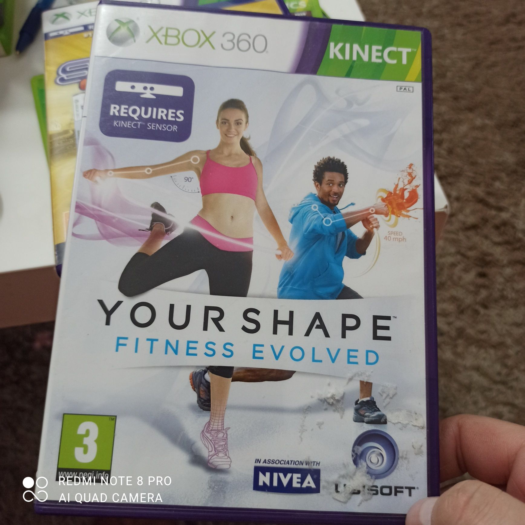 Your Shape fitness evolved xbox 360  xbox360