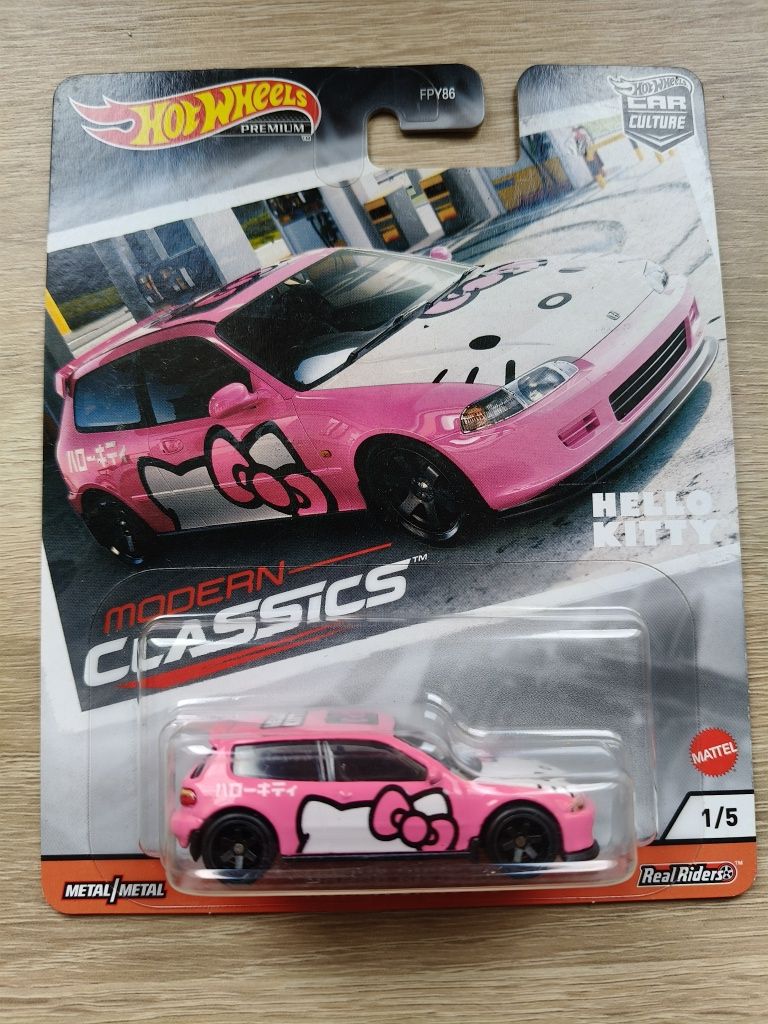 Hot Wheels Premium Hello Kitty Honda Civic EG Modern Classics