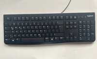 klawiatura logitech mk120 przewodowa polskie naklejki qwerty