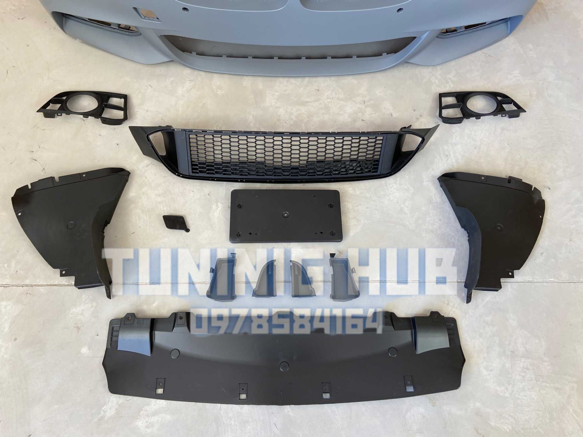 бампер bmw передний м пакет BMW ф10 F10 F11 рестайл М-paket ПТФ новий