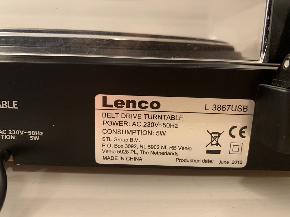 Gramofon Lenco L-3867USB