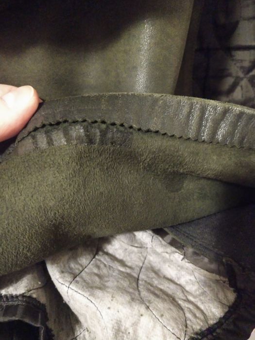 Кожаная женская куртка