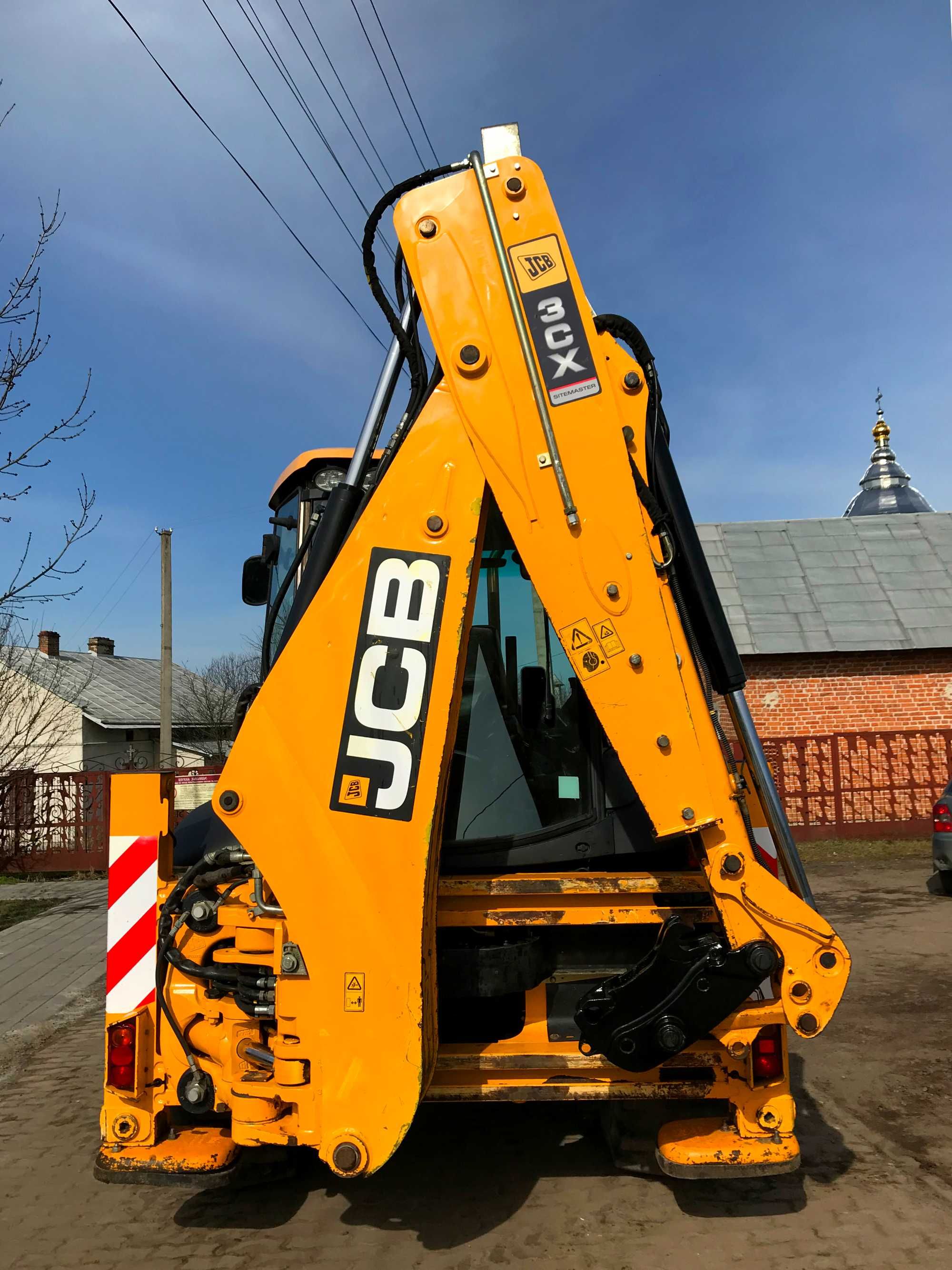 послуги екскаватора Jcb3cx