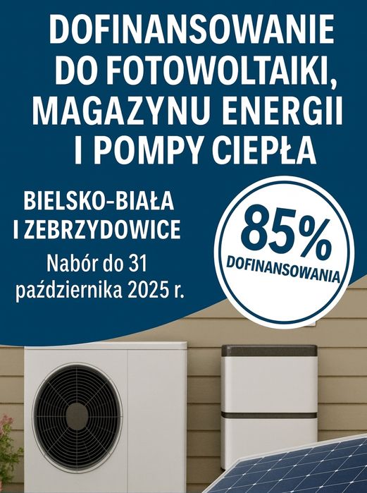 Instalacja fotowoltaiczna 10kwp + 10kWh+ pompa ciepła dofinansowanie