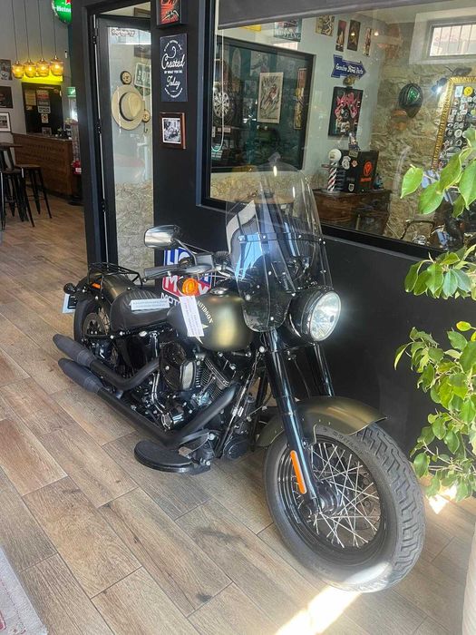 Harley Softail Slim S 110 Green Denim Nacional
