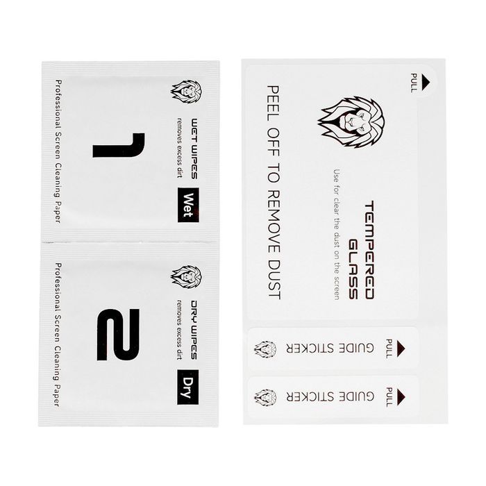 Hartowane szkło Tel Protect 3D Lens Iphone 16/16 Plus czarne (2 szt)