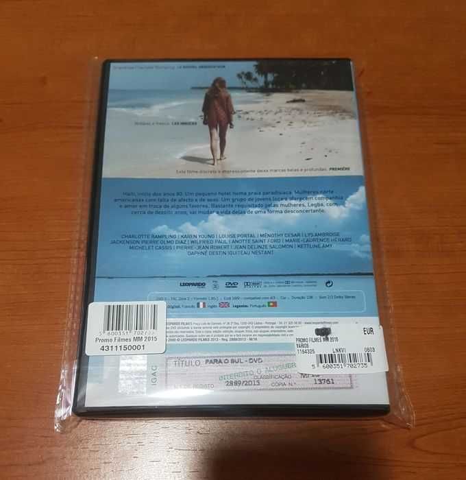 PARA O SUL (Charlotte Rampling) HAITI praia/turistas/sexo NOVO/SELADO