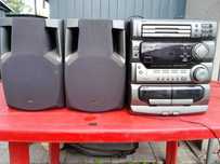 Музичний центр CD-програвач JVC MX-D302T радіо, касети