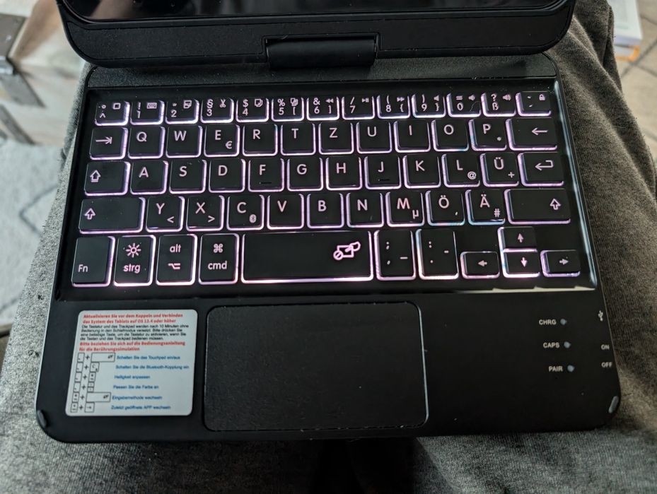 Klawiatura/etui Ipad mini 6/7 2021/2024