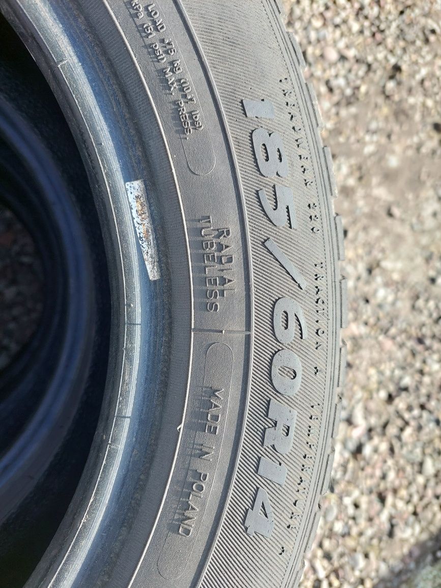 185/60r14 50 zł za sztukę