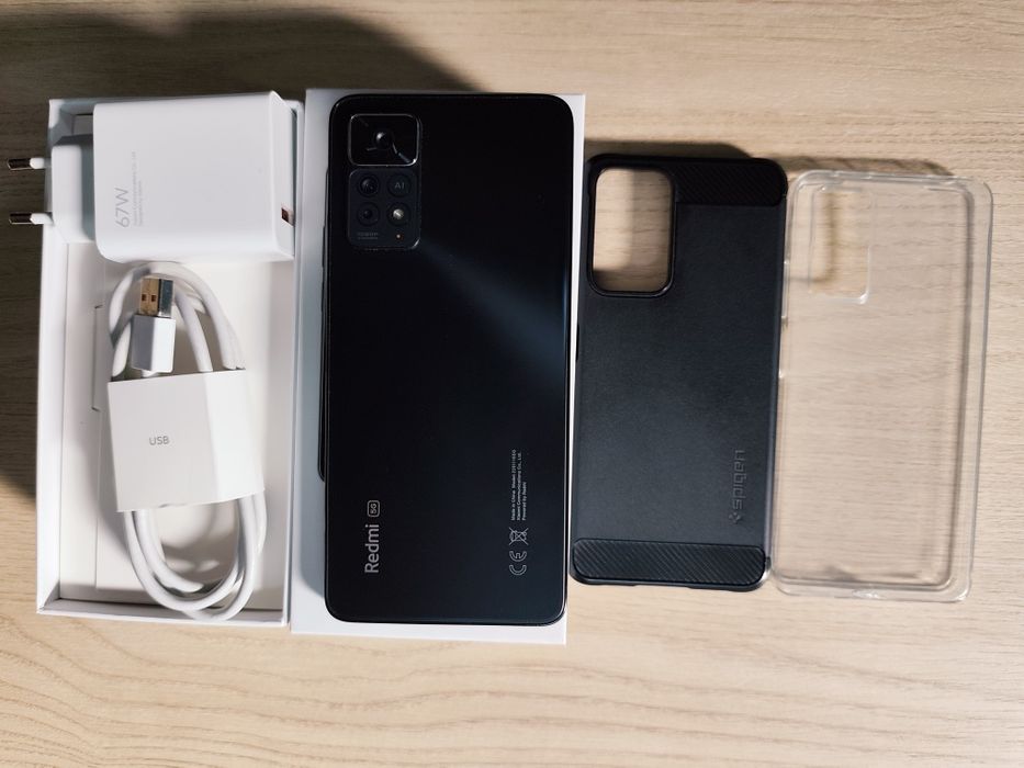 Piękny Xiaomi redmi note 11 pro 5g 8gb 128 komplet