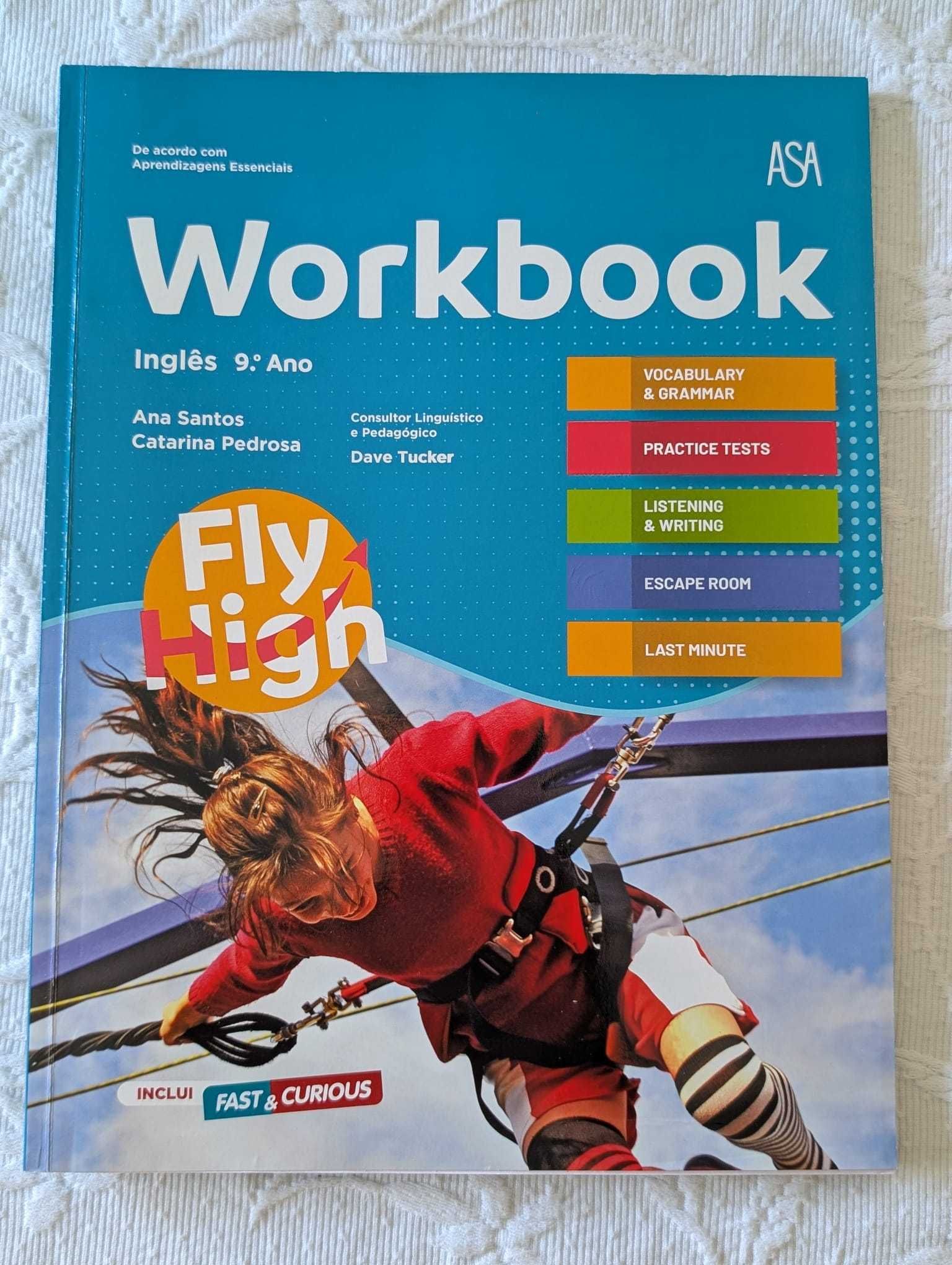Caderno de Atividades Inglês - Workbook Fly High - 9º Ano