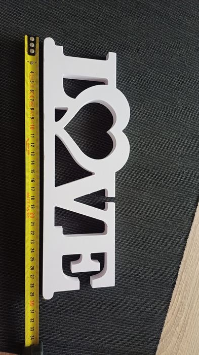 Peça decorativa love (novo)