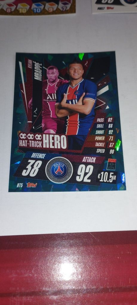 Mbappé cromos e cards