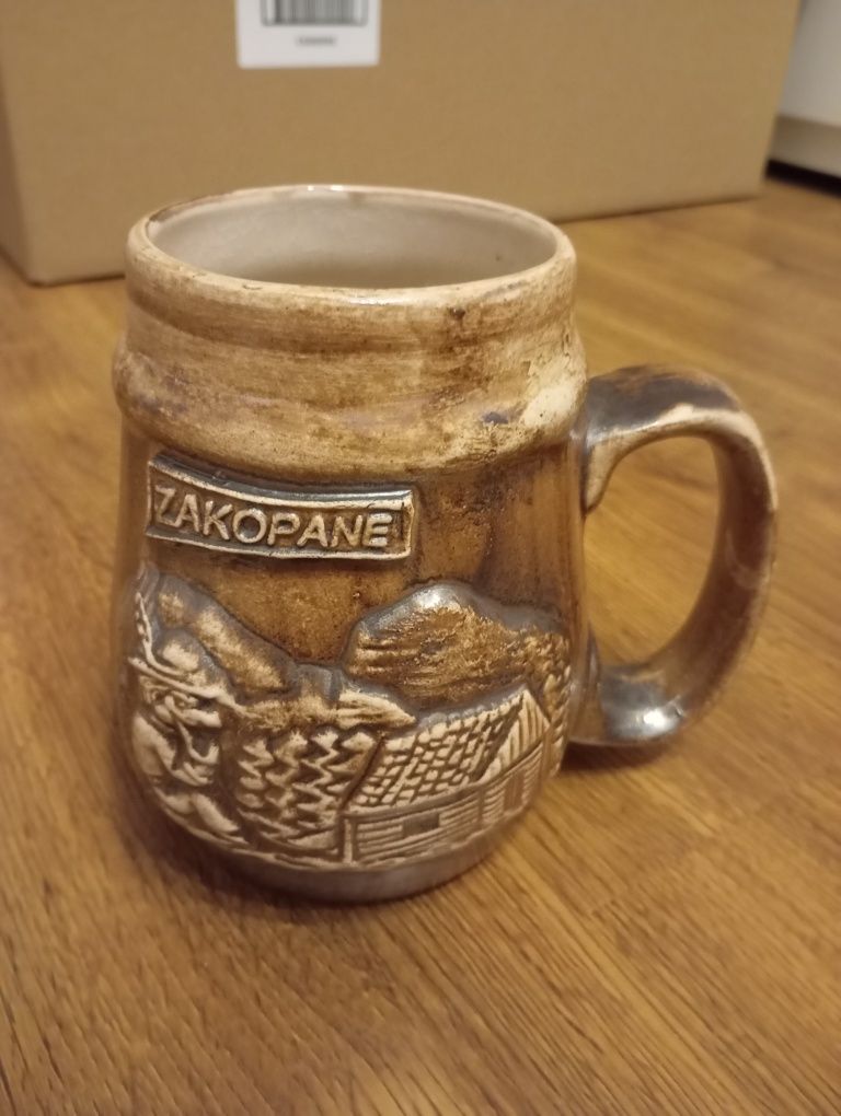 Kubek kufel na piwo, grzaniec Zakopane