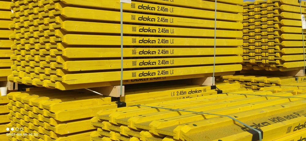 Sklejka Płyta Szalunkowa Blaty DOKA Stemple Sztyce Trójnogi Głowice