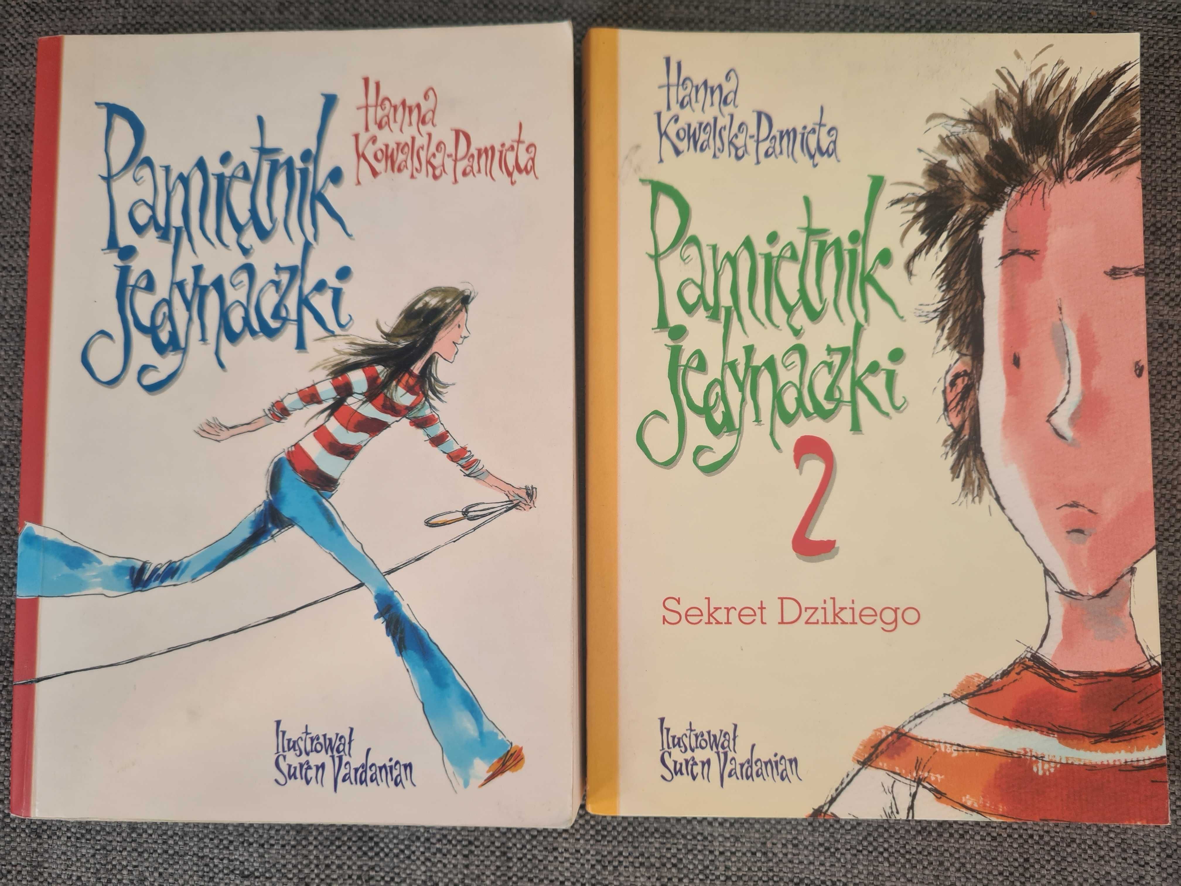 Pamiętnik jedynaczki – Hanna Kowalska-Pamięta 2 tomy