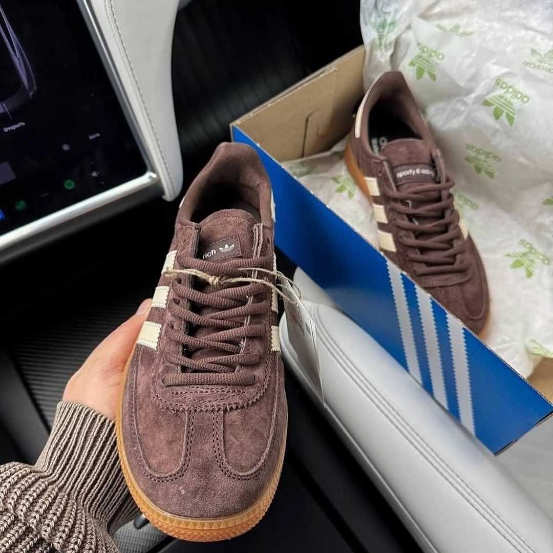 brązowy\Handball\adidas\nowy UnisexTrampki.39