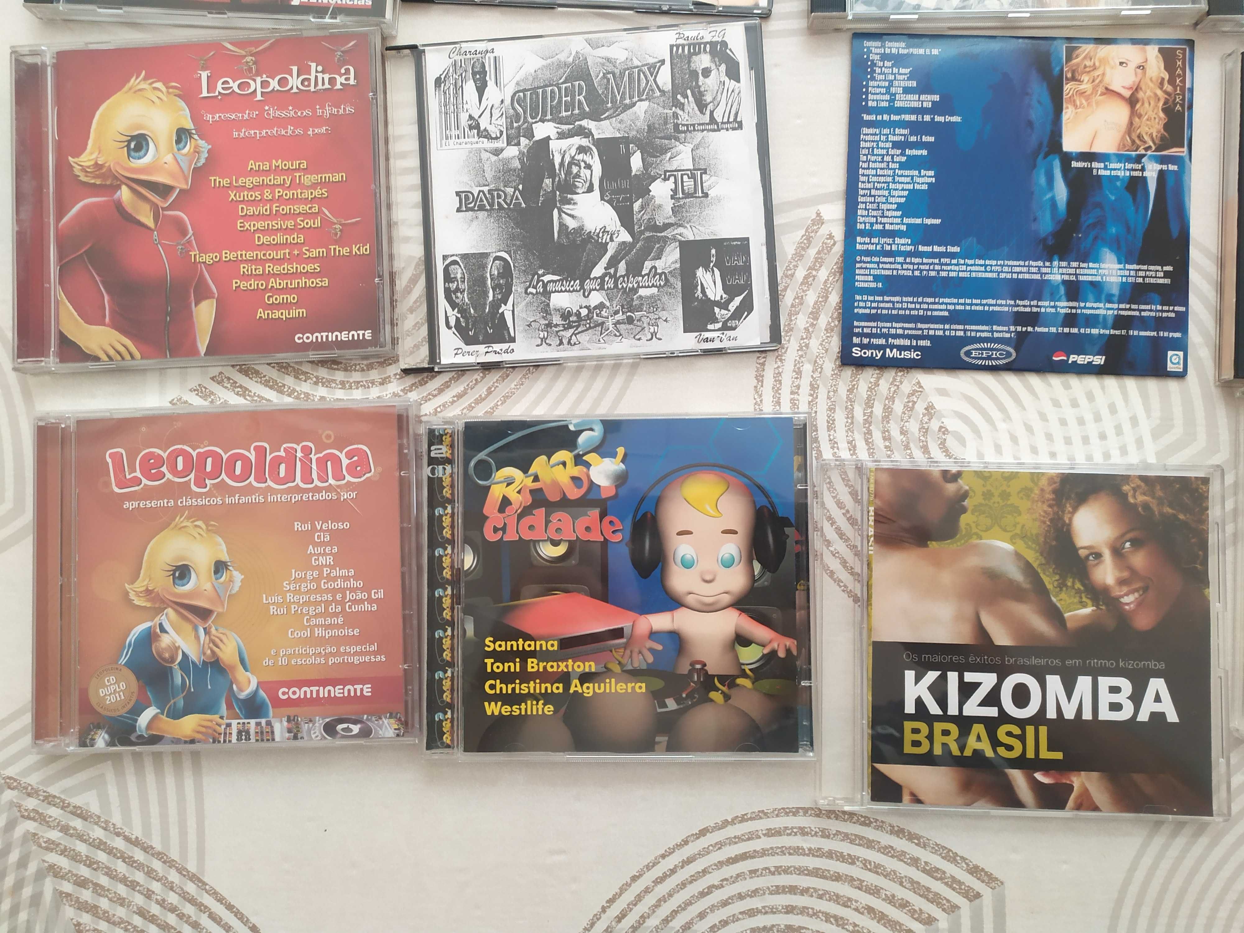 Lote CD música dos anos 80 e 90