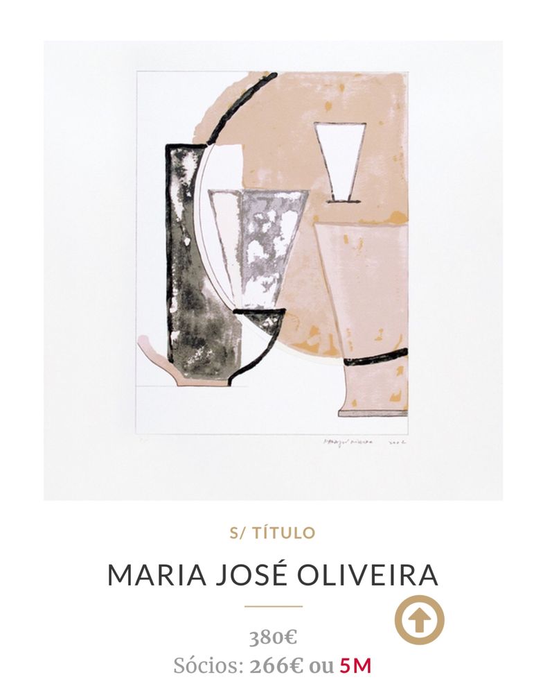 Serigrafia Maria jose oliveira c/ moldura
