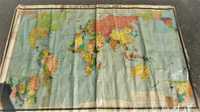 Политическая карта мира 1989 год