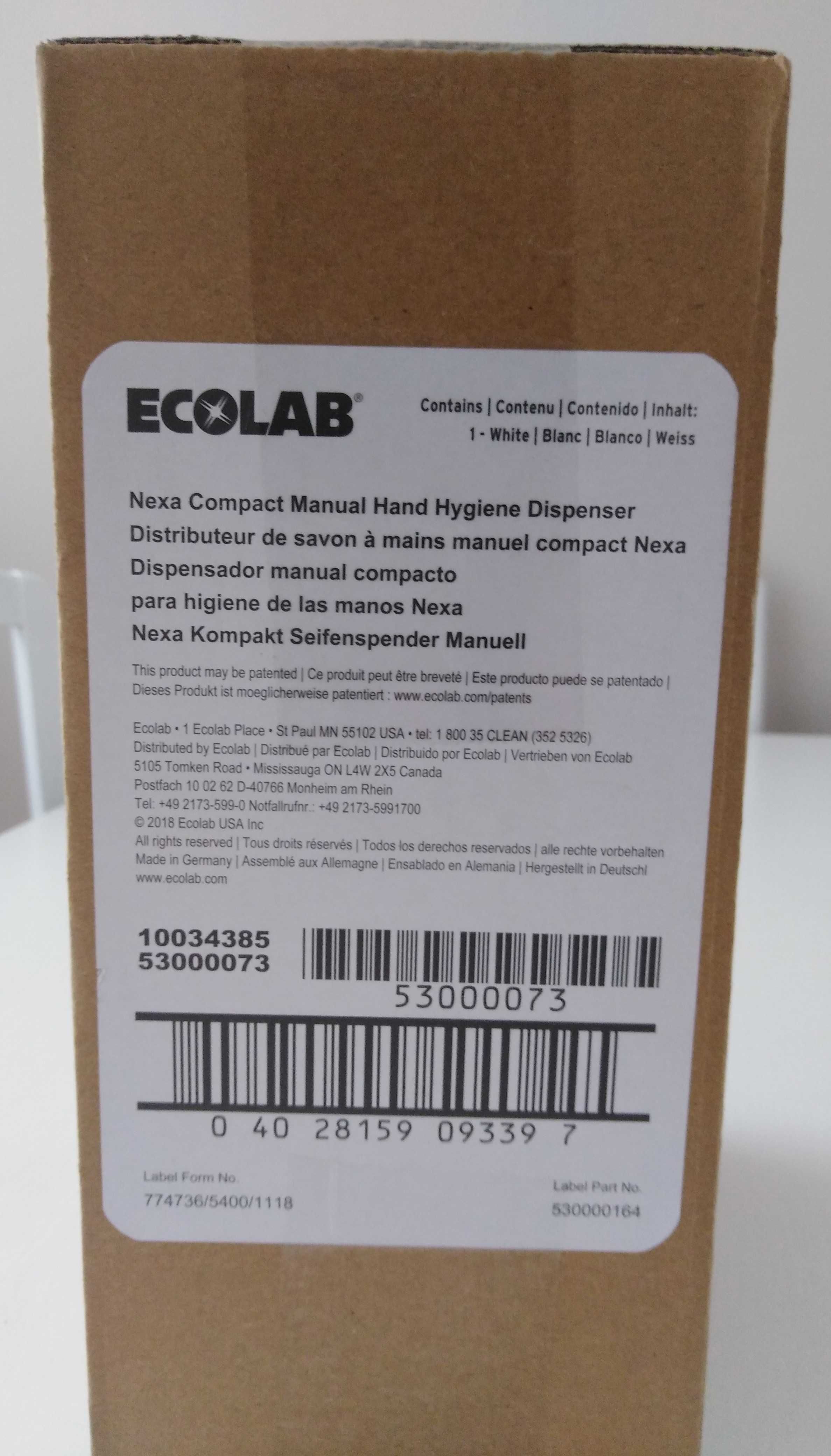 Ecolab dozownik manualny Nexa z klawiszem