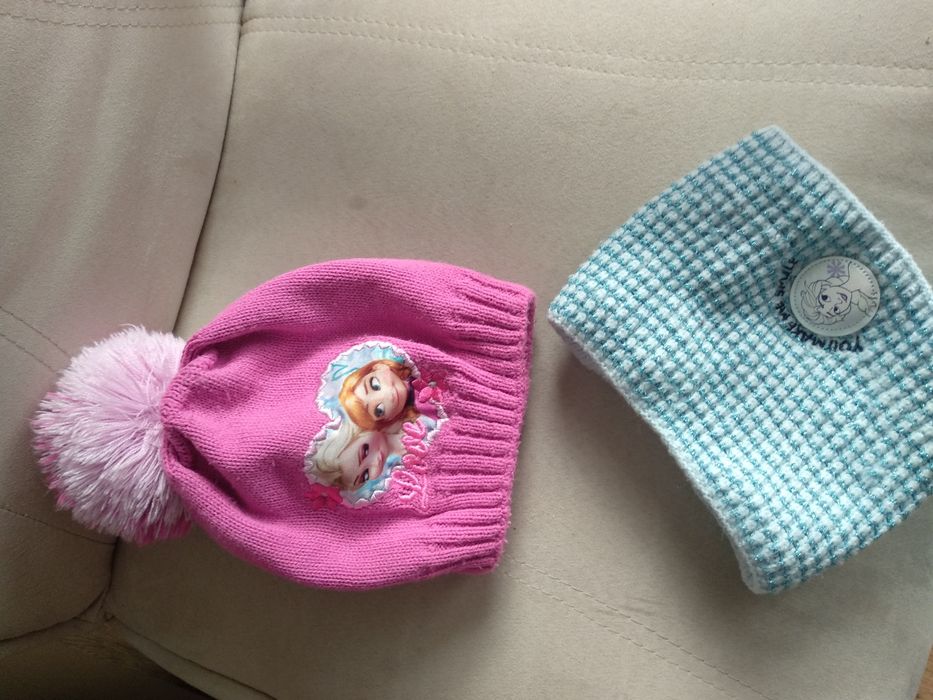 Czapka z kominem Kraina Lodu