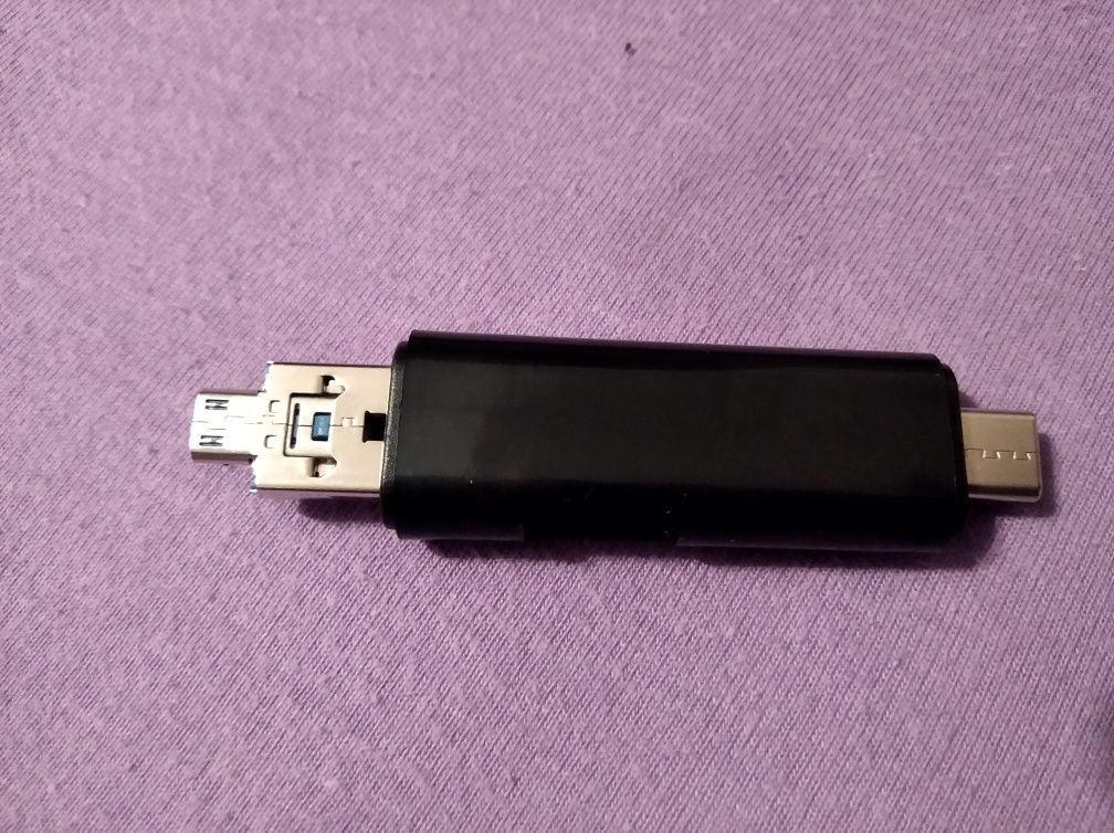 Czytnik kart uniwersalny Usb-c mikro USB
