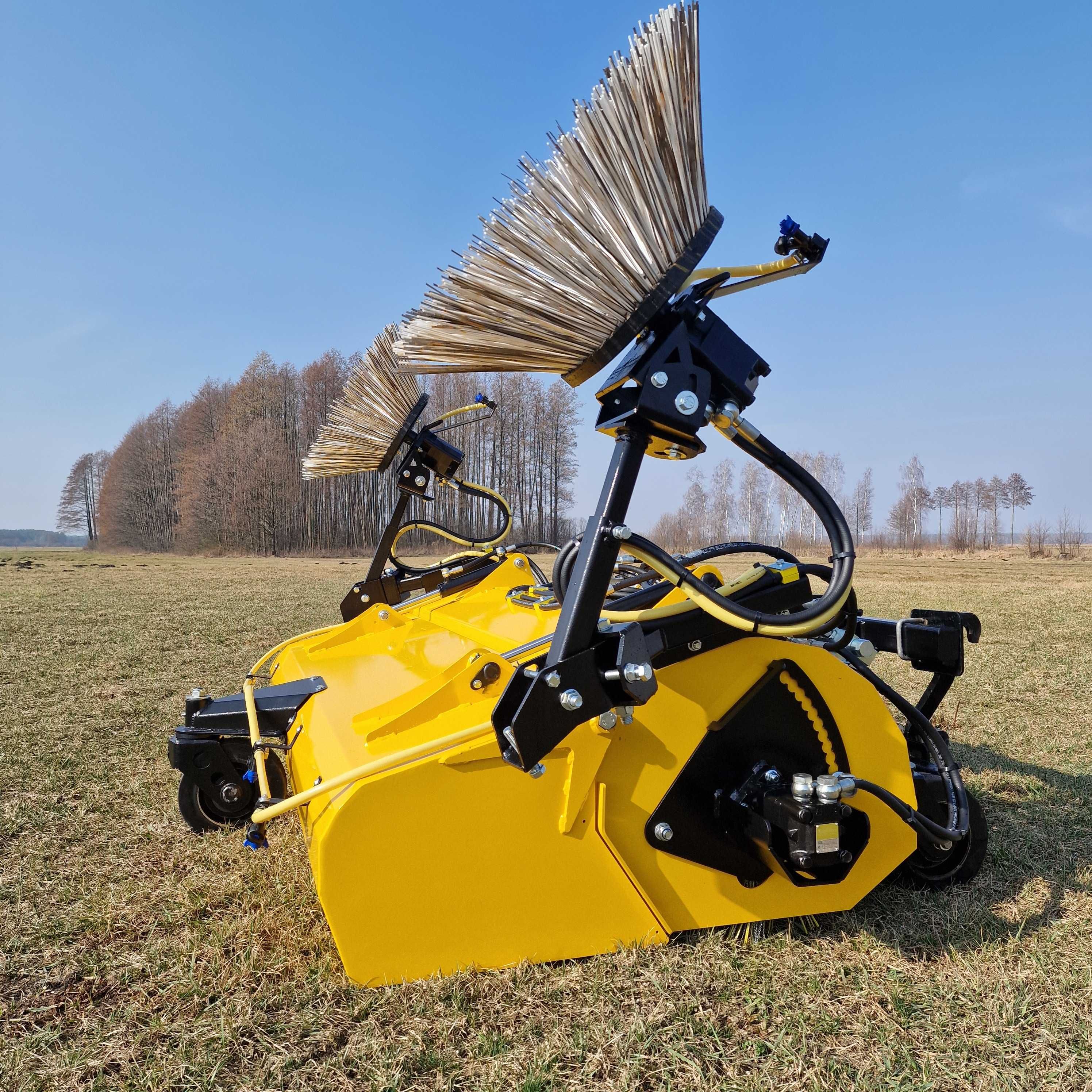 Zamiatarka hydrauliczna do ładowarki/ Grutech