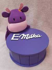 Pudełko prezentowe, grawer Milka, Emilka