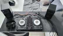 Kontroler Pioneer DDJ SB3, Aktywne Monitory Pioneer DJ DM40, AKG 72