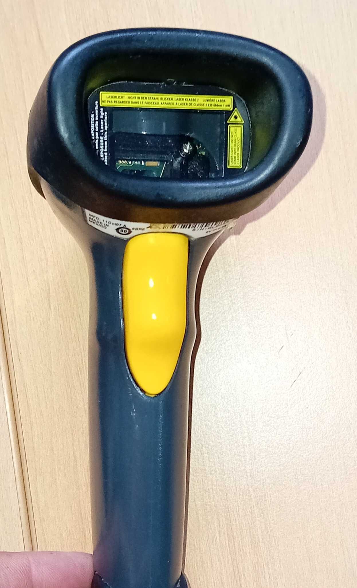 Pistola Scanner para código de barras com suporte